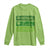 Funny St Patrick's Day Cannabis Weed Long Sleeve Shirt Normal Shamrock Lucky Clover Super Lucky Weed