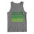 Funny St Patrick's Day Cannabis Weed Tank Top Normal Shamrock Lucky Clover Super Lucky Weed