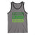 Funny St Patrick's Day Cannabis Weed Tank Top Normal Shamrock Lucky Clover Super Lucky Weed