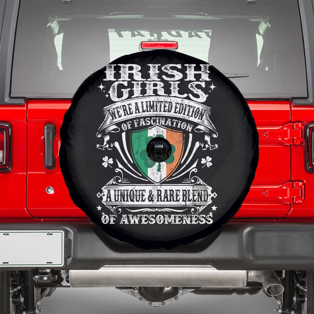 Funny Irish Girls Spare Tire Cover We're A Limited Edition Of Fascination Irish Pride Shamrock