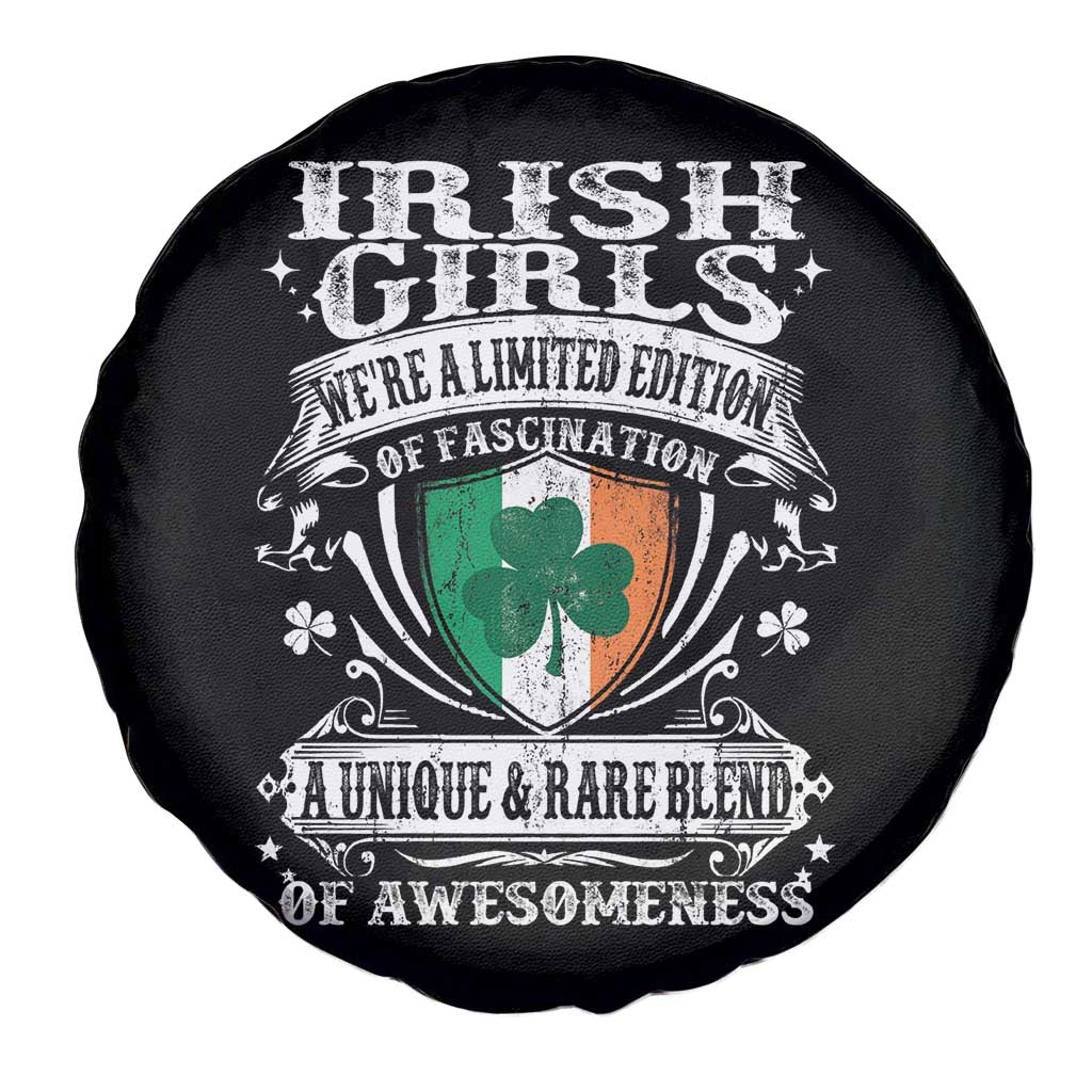 Funny Irish Girls Spare Tire Cover We're A Limited Edition Of Fascination Irish Pride Shamrock