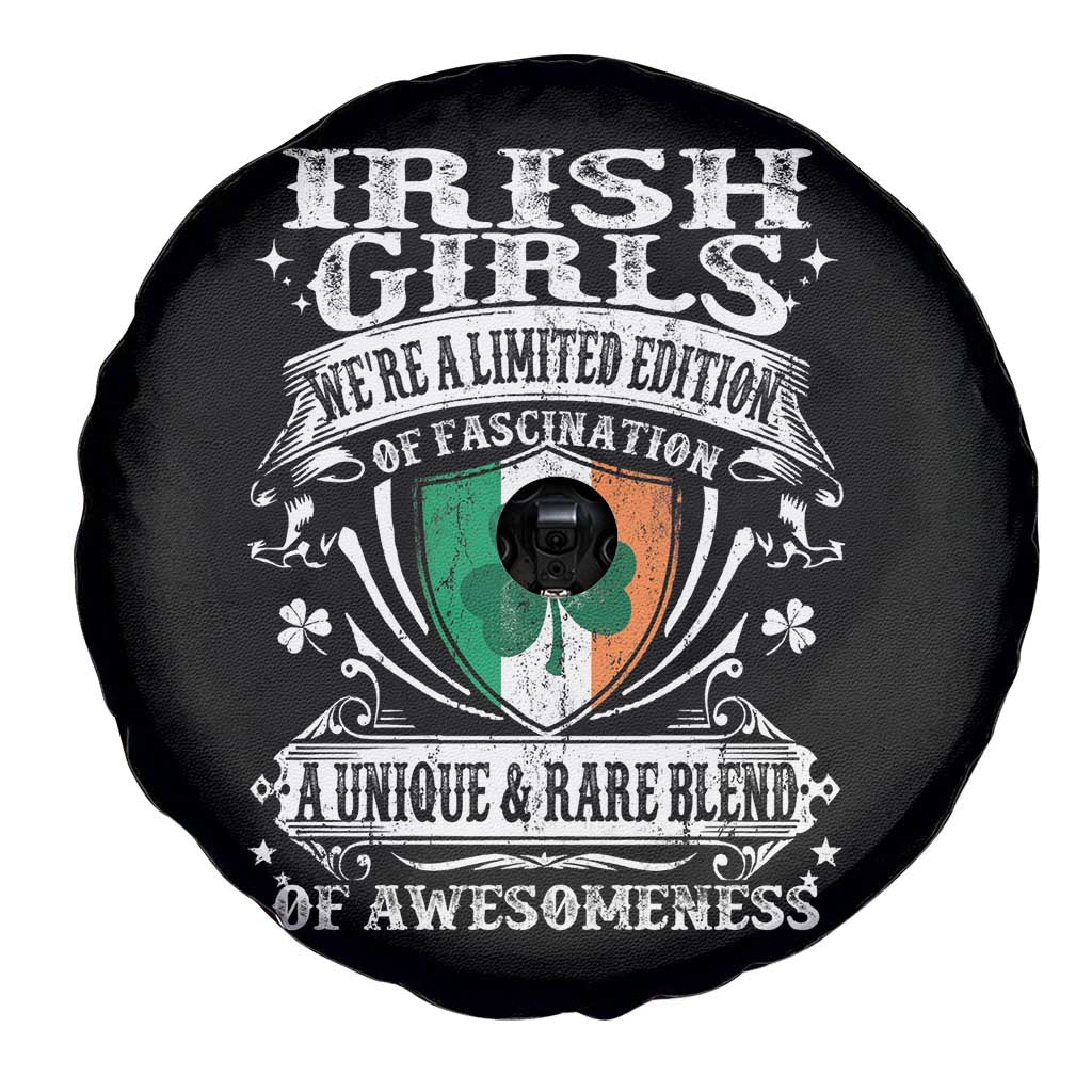 Funny Irish Girls Spare Tire Cover We're A Limited Edition Of Fascination Irish Pride Shamrock