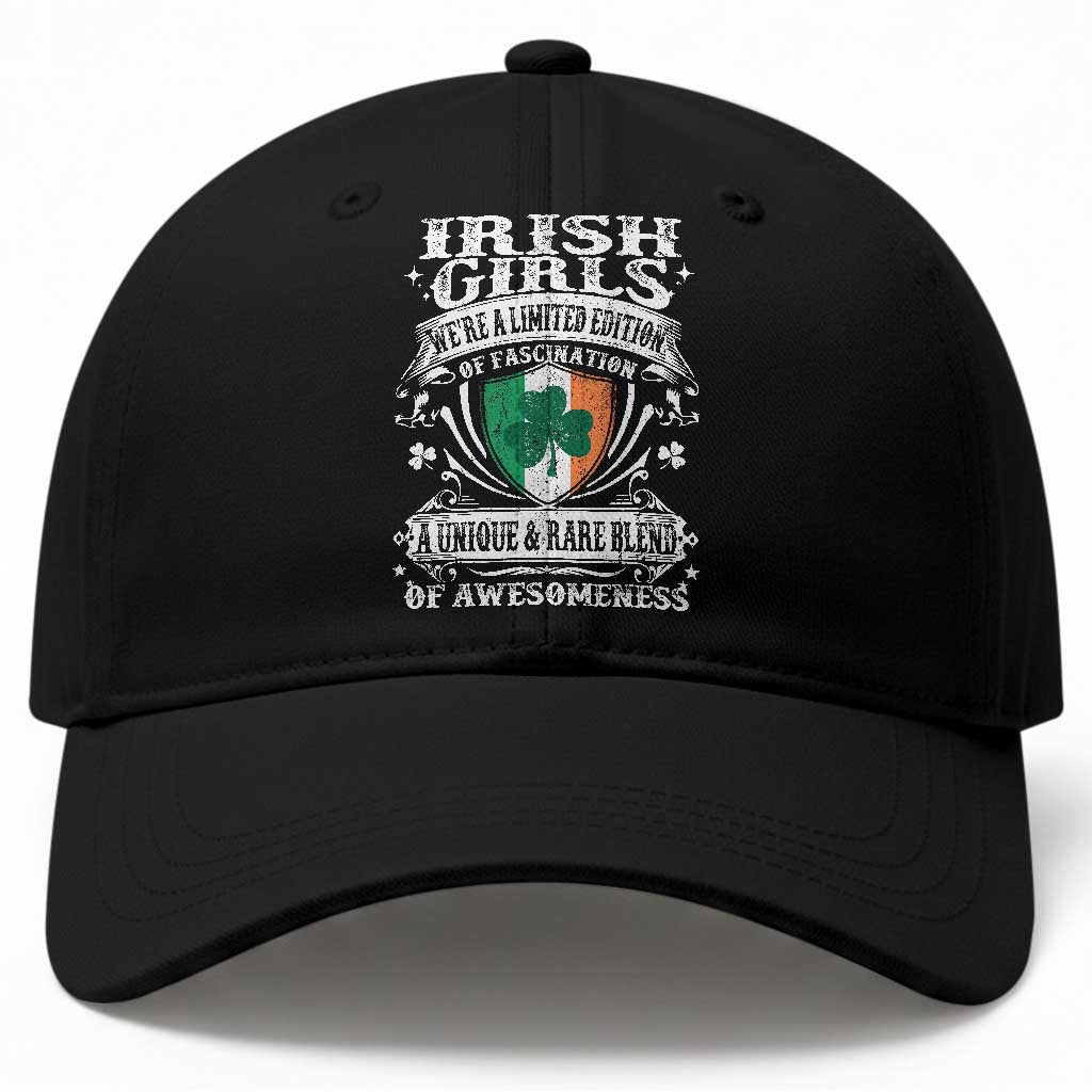 Funny Irish Girls Baseball Cap We're A Limited Edition Of Fascination Irish Pride Shamrock