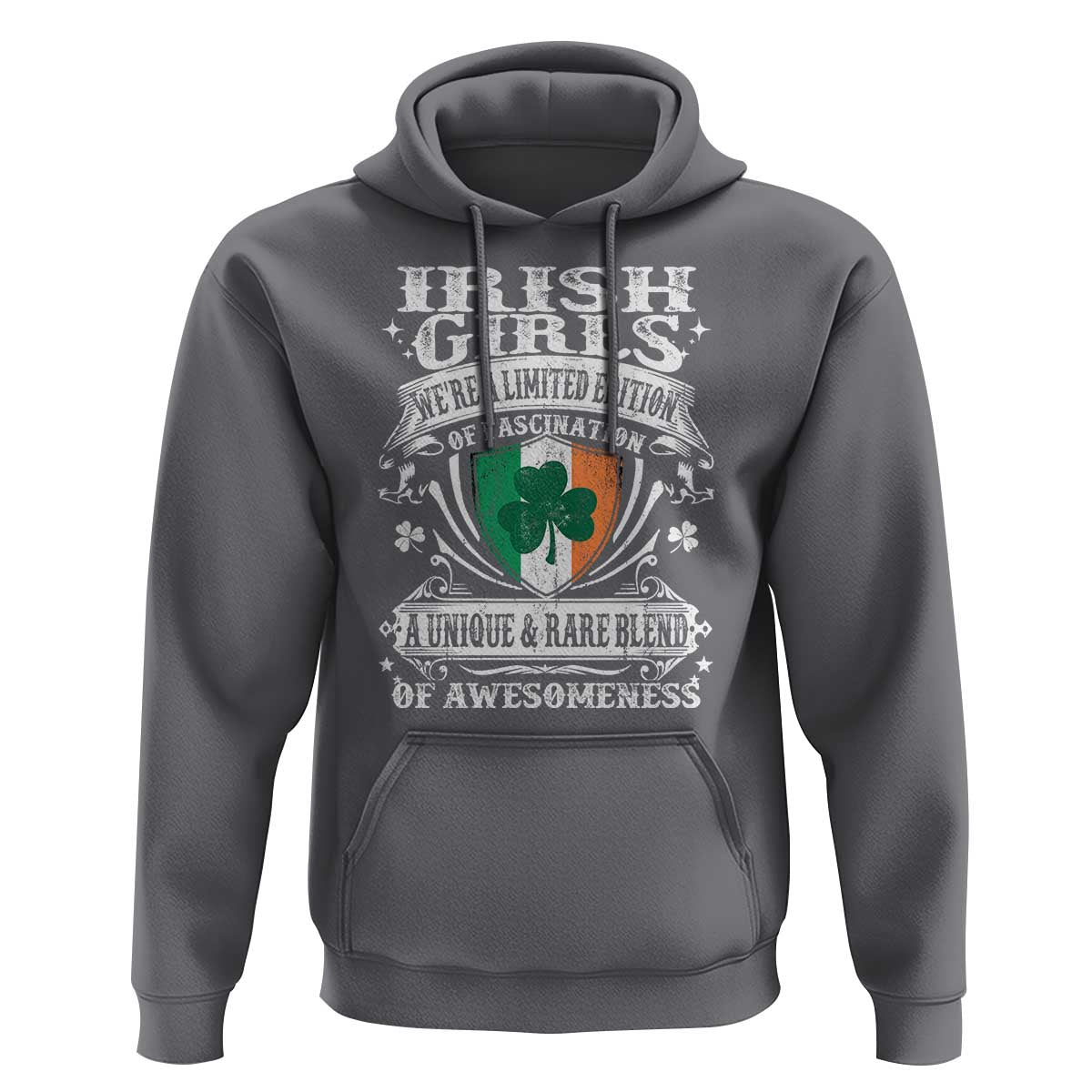 Funny Irish Girls Hoodie We're A Limited Edition Of Fascination Irish Pride Shamrock