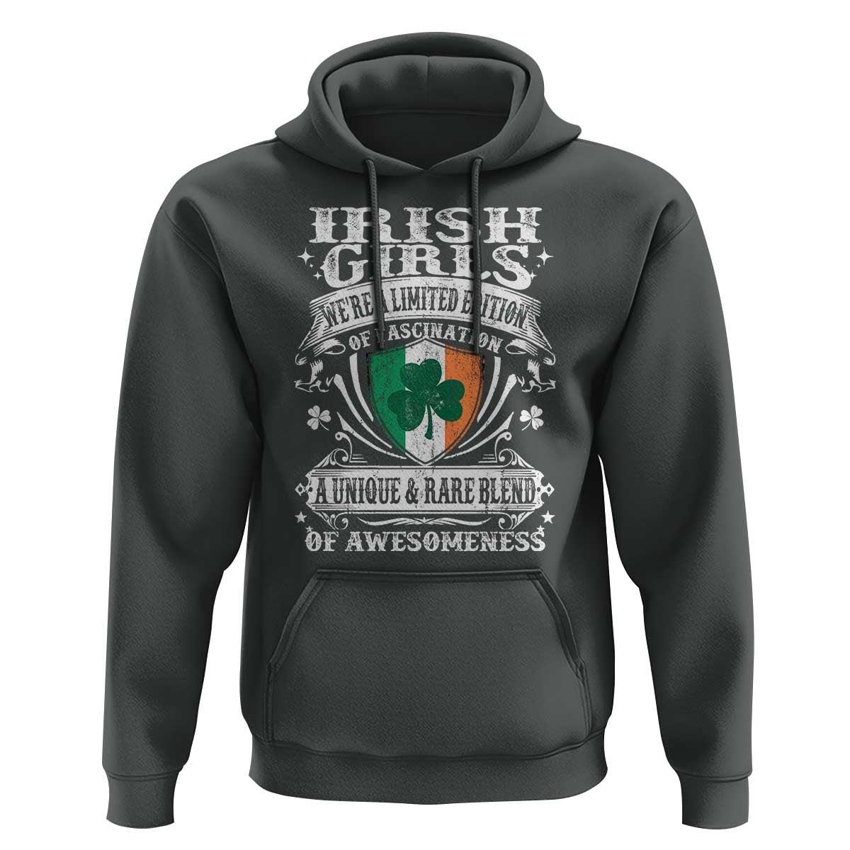 Funny Irish Girls Hoodie We're A Limited Edition Of Fascination Irish Pride Shamrock