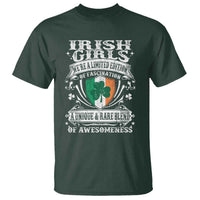 Funny Irish Girls T Shirt We're A Limited Edition Of Fascination Irish Pride Shamrock