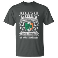Funny Irish Girls T Shirt We're A Limited Edition Of Fascination Irish Pride Shamrock