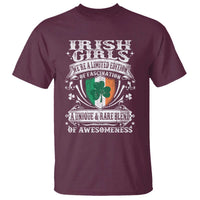 Funny Irish Girls T Shirt We're A Limited Edition Of Fascination Irish Pride Shamrock