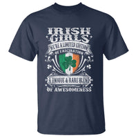 Funny Irish Girls T Shirt We're A Limited Edition Of Fascination Irish Pride Shamrock