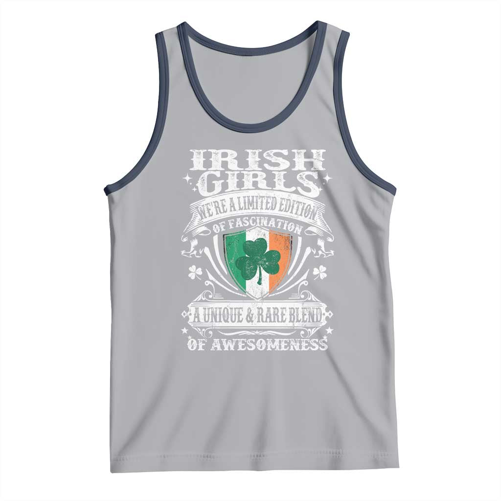 Funny Irish Girls Tank Top We're A Limited Edition Of Fascination Irish Pride Shamrock