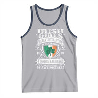 Funny Irish Girls Tank Top We're A Limited Edition Of Fascination Irish Pride Shamrock