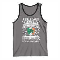 Funny Irish Girls Tank Top We're A Limited Edition Of Fascination Irish Pride Shamrock