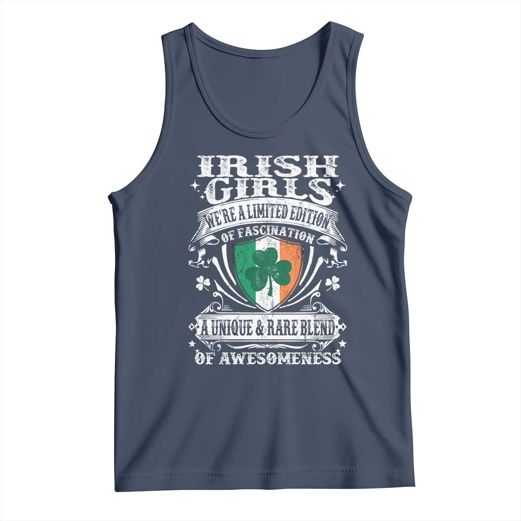 Funny Irish Girls Tank Top We're A Limited Edition Of Fascination Irish Pride Shamrock