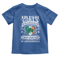Funny Irish Girls Toddler T Shirt We're A Limited Edition Of Fascination Irish Pride Shamrock