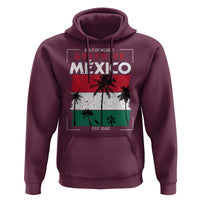 Golfo De Mexico EST 1550 Hoodie Vintage Mexican Flag Palm Tree