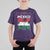 Golfo De Mexico EST 1550 T Shirt For Kid Vintage Mexican Flag Palm Tree