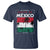 Golfo De Mexico EST 1550 T Shirt Vintage Mexican Flag Palm Tree