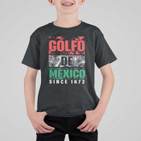 Gulf Of Mexico El Golfo De México T Shirt For Kid Beach Palm Tree
