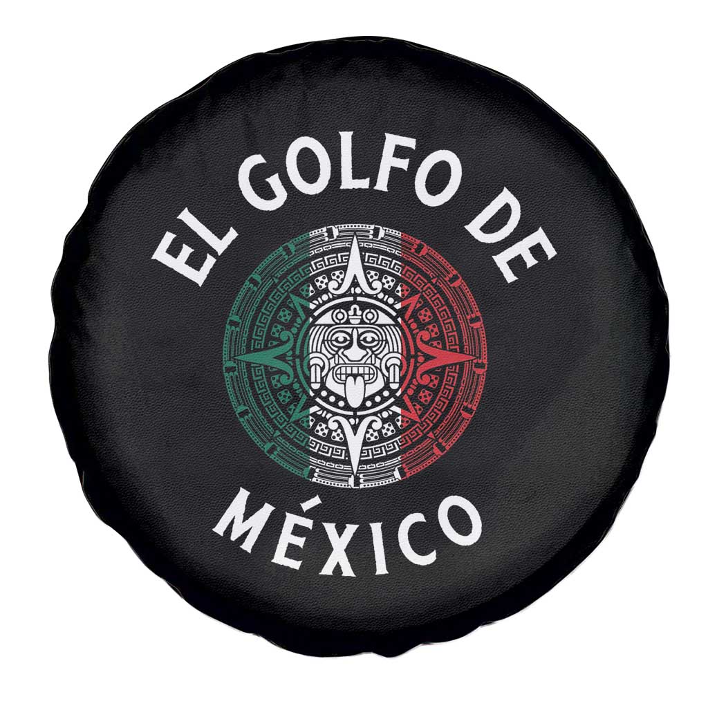 Gulf Of Mexico El Golfo De México Aztec Sun Spare Tire Cover