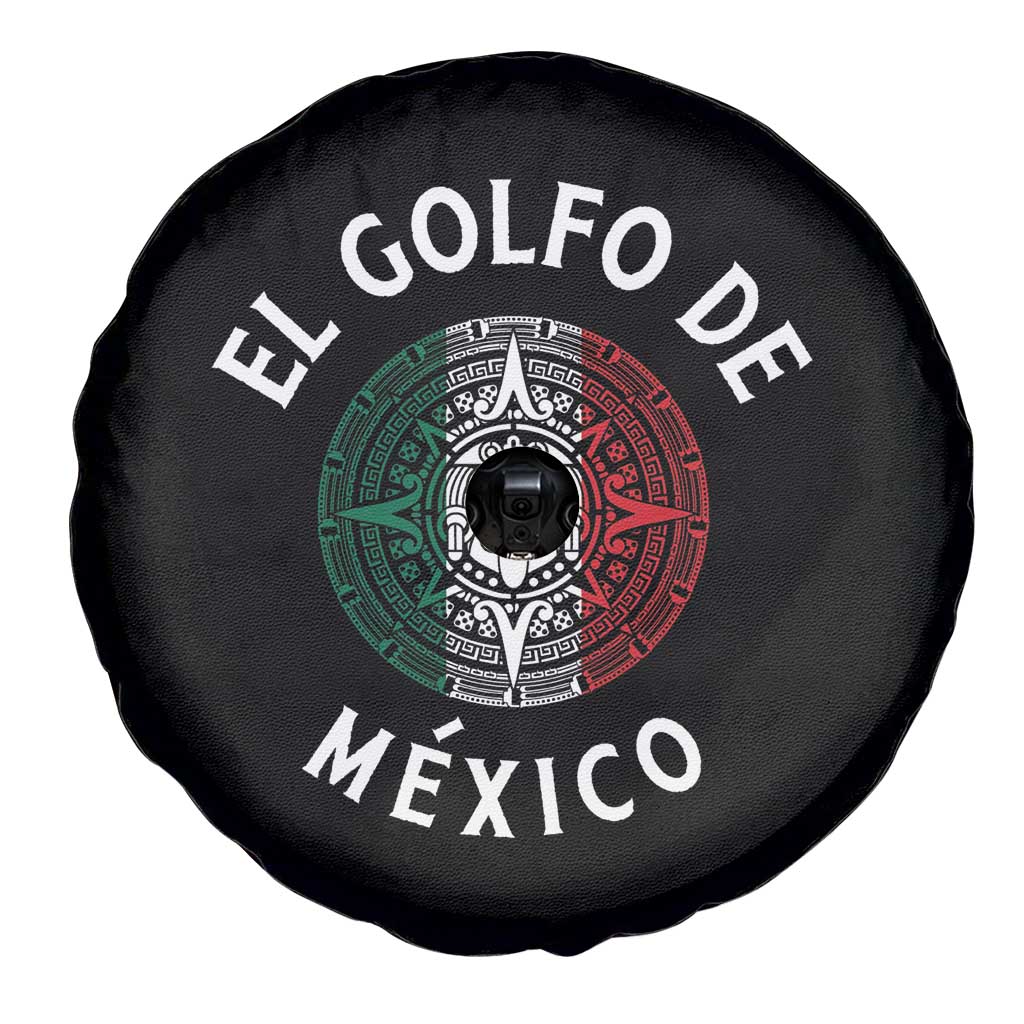 Gulf Of Mexico El Golfo De México Aztec Sun Spare Tire Cover