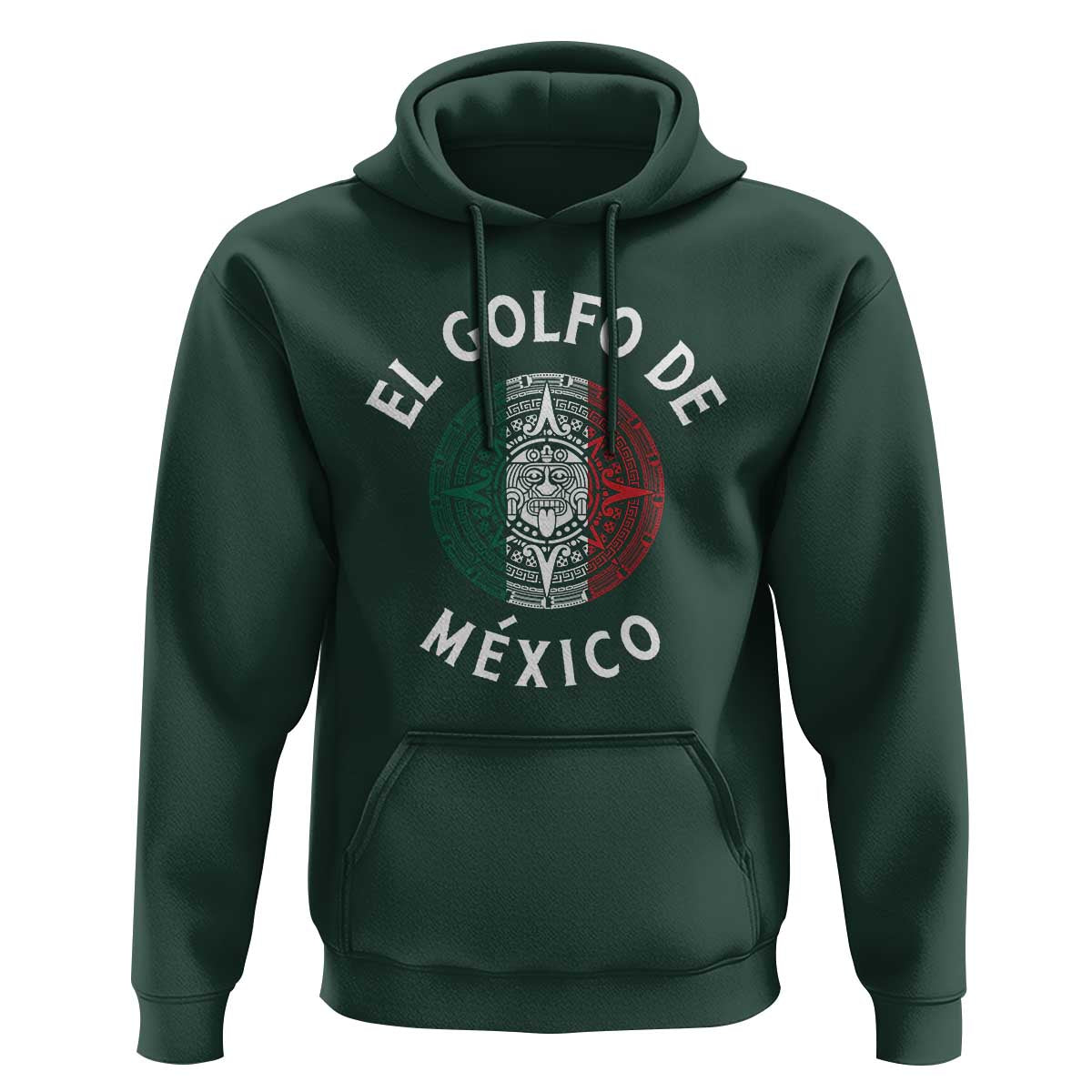 Gulf Of Mexico El Golfo De México Aztec Sun Hoodie