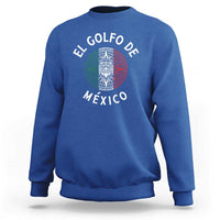 Gulf Of Mexico El Golfo De México Aztec Sun Sweatshirt