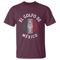 Gulf Of Mexico El Golfo De México Aztec Sun T Shirt