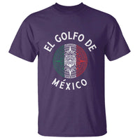 Gulf Of Mexico El Golfo De México Aztec Sun T Shirt