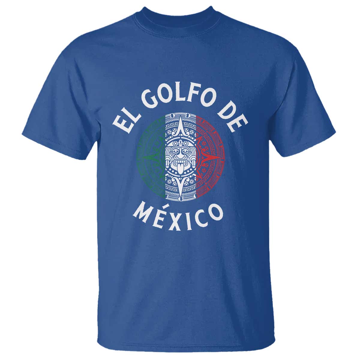 Gulf Of Mexico El Golfo De México Aztec Sun T Shirt