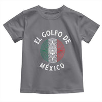 Gulf Of Mexico El Golfo De México Aztec Sun Toddler T Shirt