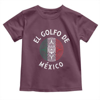 Gulf Of Mexico El Golfo De México Aztec Sun Toddler T Shirt