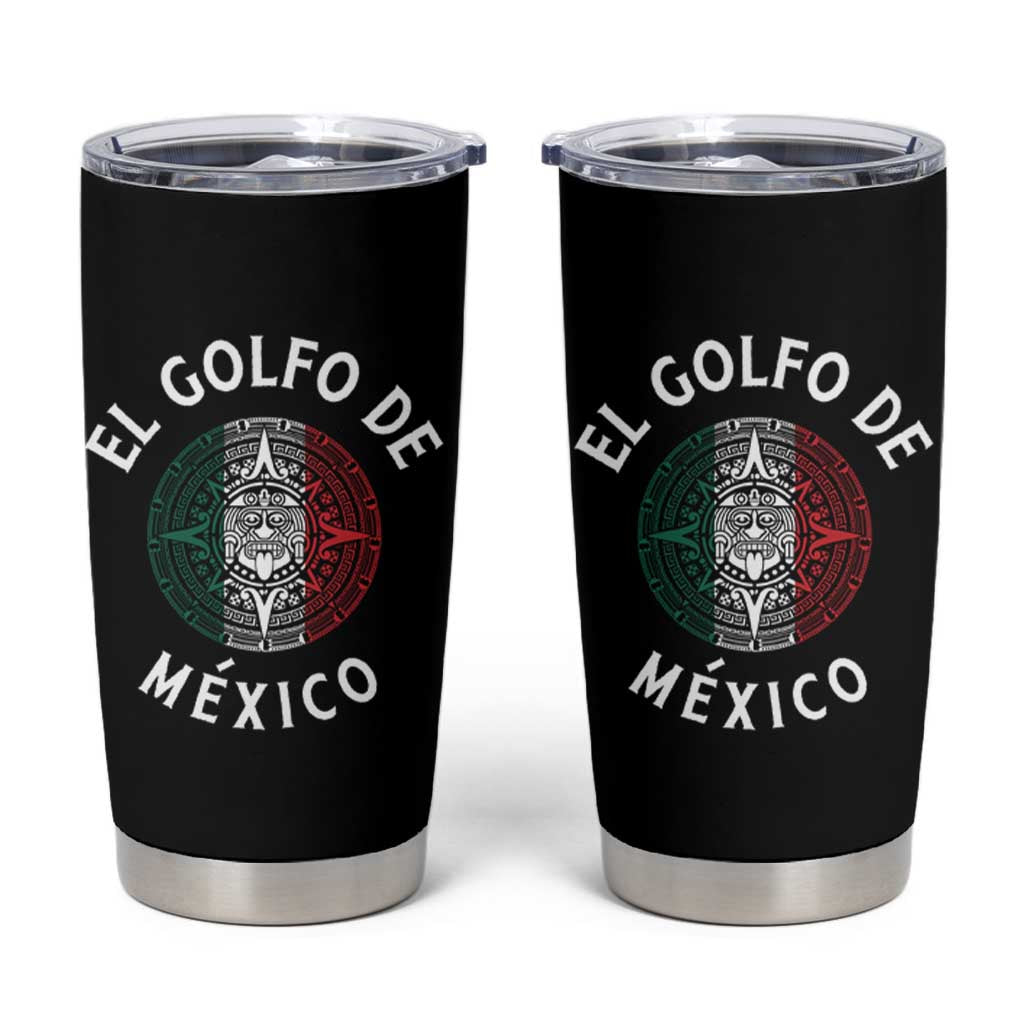 Gulf Of Mexico El Golfo De México Aztec Sun Tumbler Cup