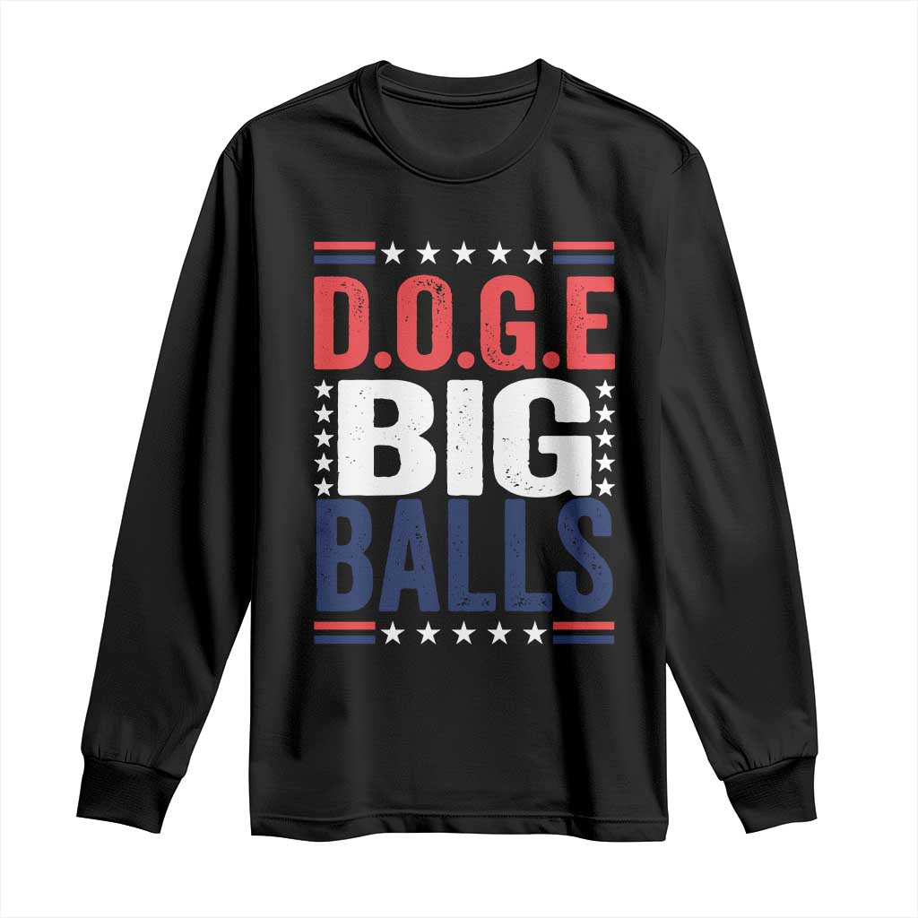 Funny DOGE Big Balls Long Sleeve Shirt Harry Bolz Meme