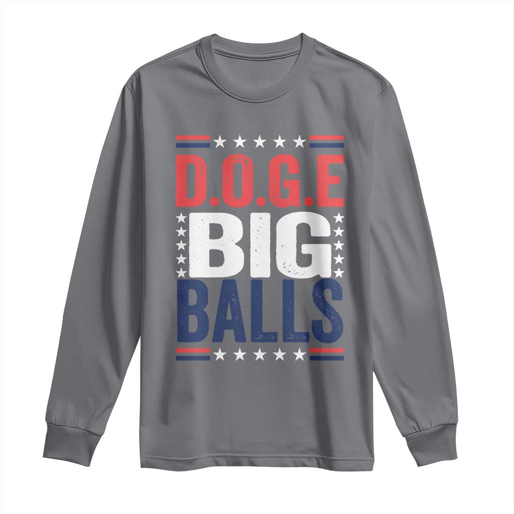 Funny DOGE Big Balls Long Sleeve Shirt Harry Bolz Meme