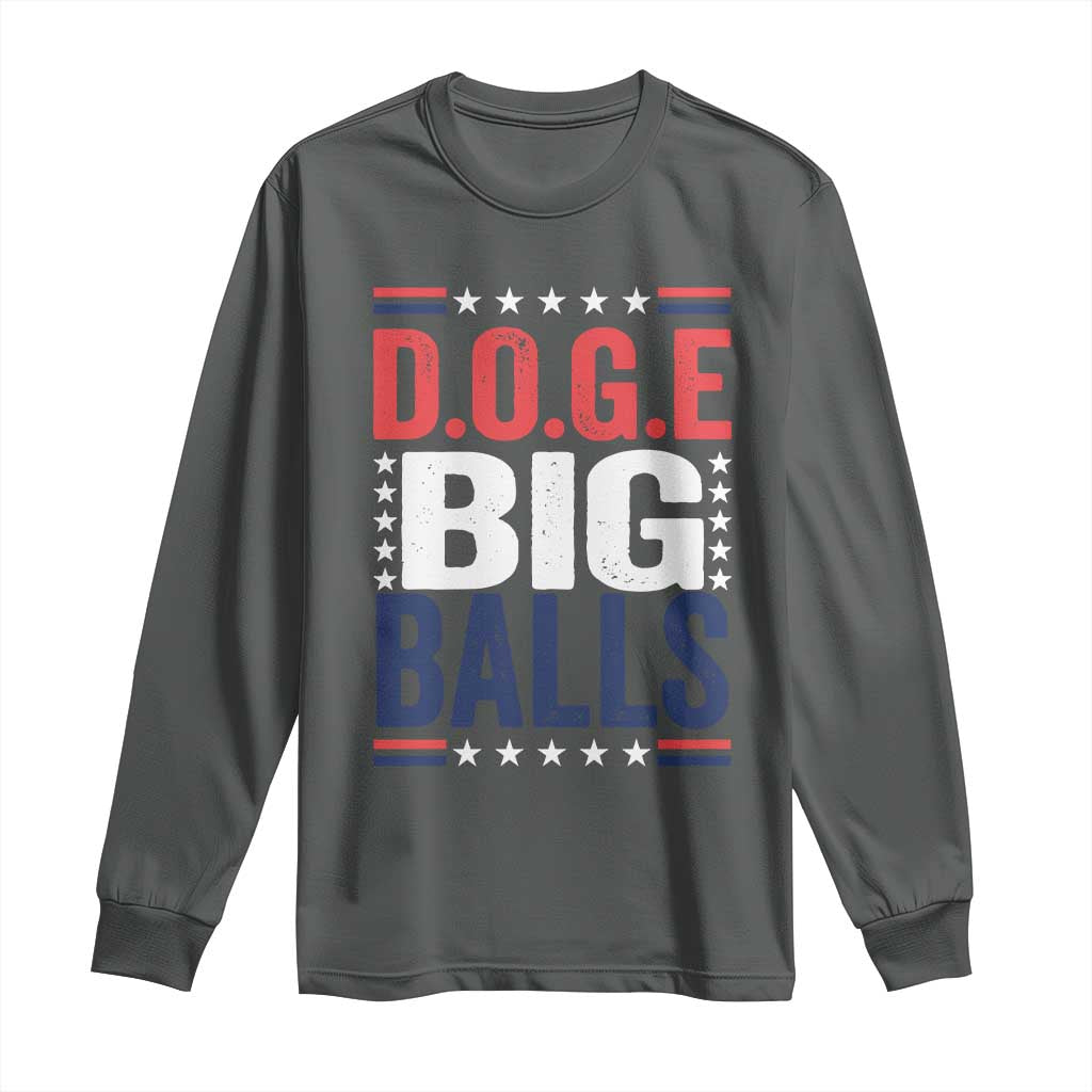 Funny DOGE Big Balls Long Sleeve Shirt Harry Bolz Meme