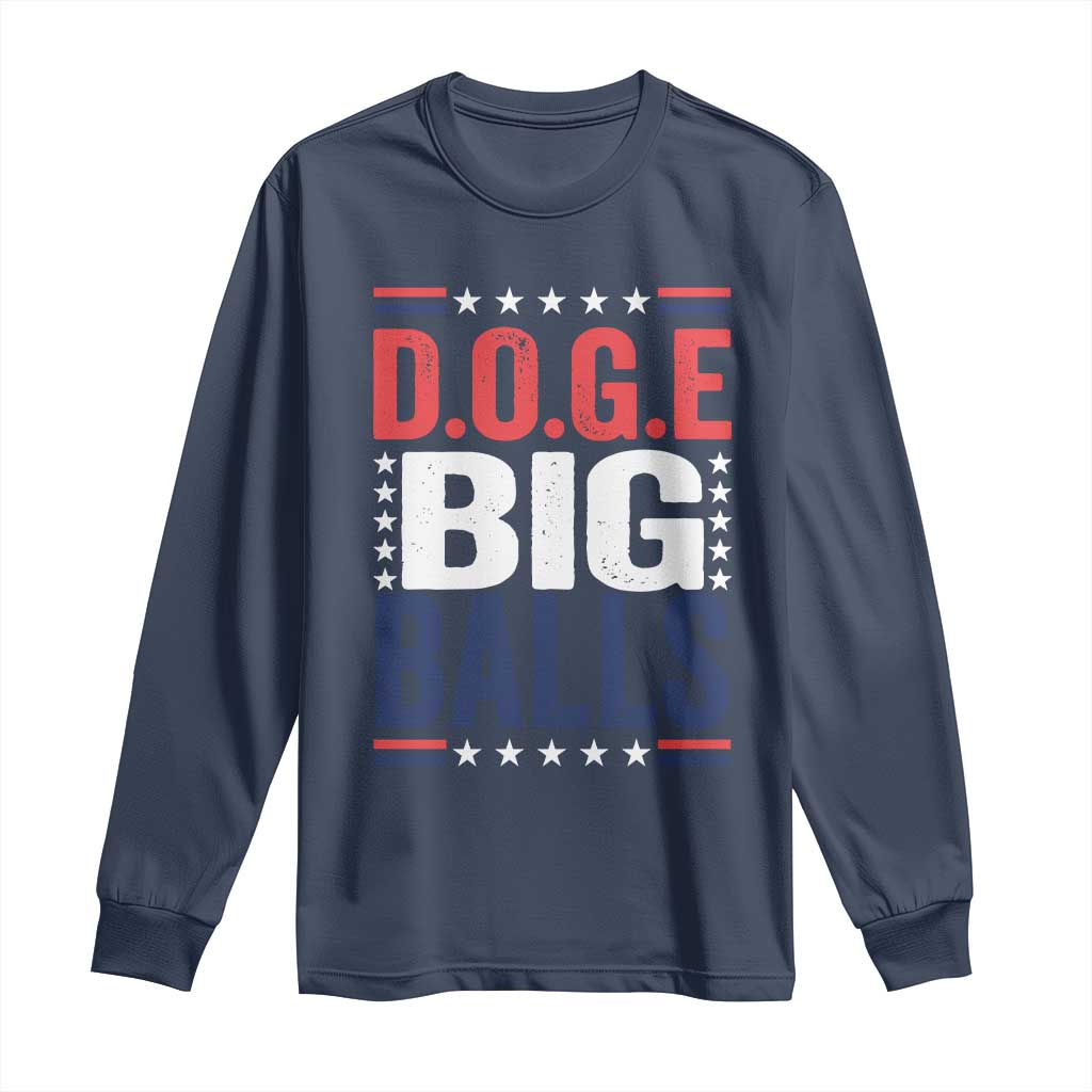 Funny DOGE Big Balls Long Sleeve Shirt Harry Bolz Meme