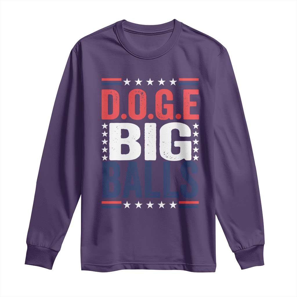 Funny DOGE Big Balls Long Sleeve Shirt Harry Bolz Meme