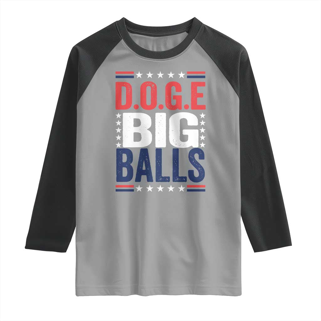 Gunny DOGE Big Balls Raglan Shirt Harry Bolz Meme