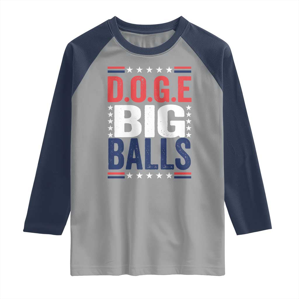 Gunny DOGE Big Balls Raglan Shirt Harry Bolz Meme