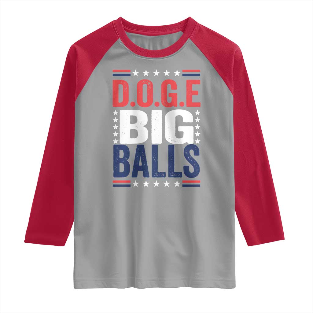 Gunny DOGE Big Balls Raglan Shirt Harry Bolz Meme