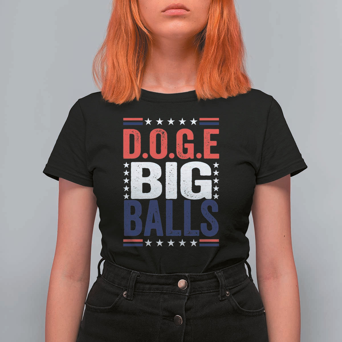 Gunny DOGE Big Balls T Shirt For Women Harry Bolz Meme