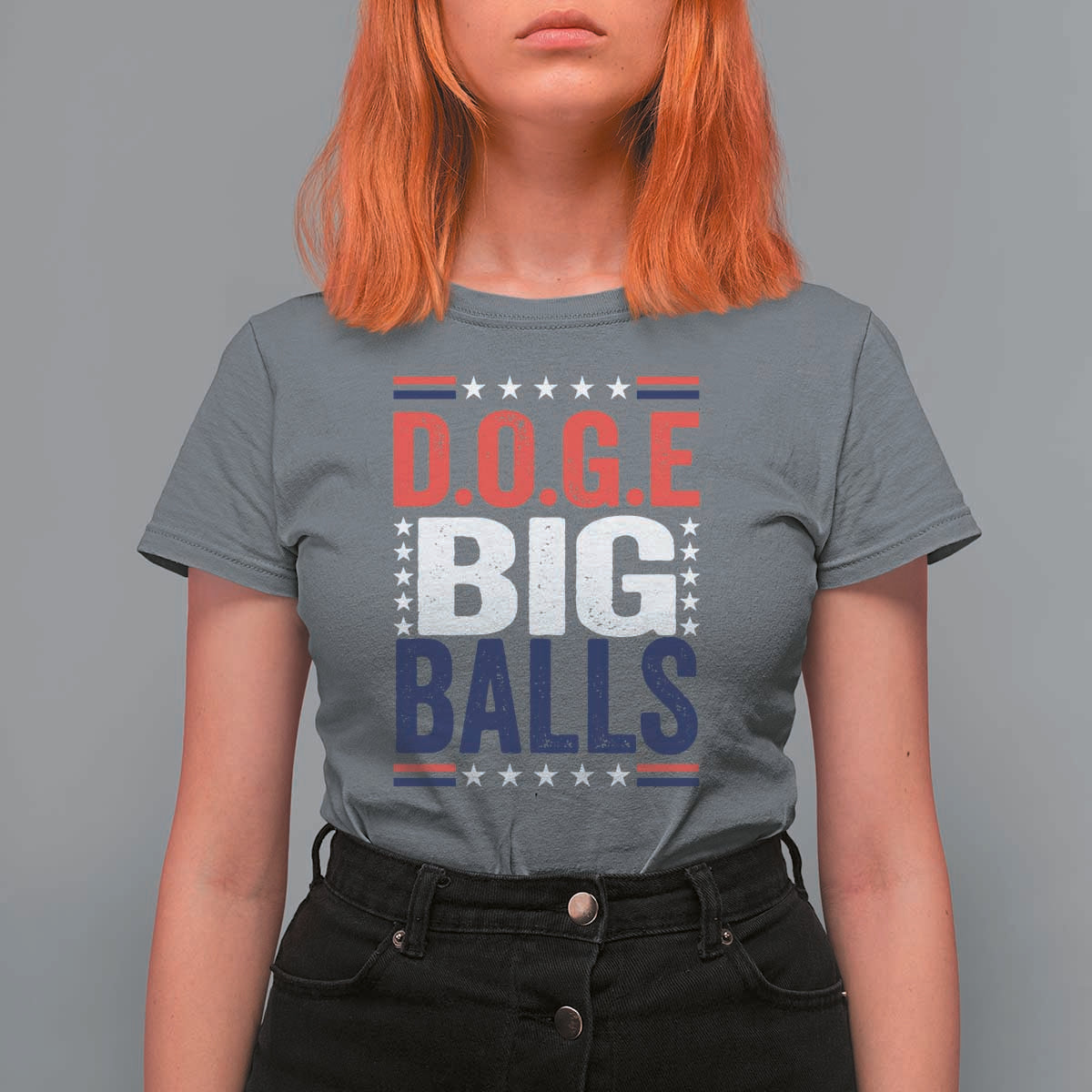 Gunny DOGE Big Balls T Shirt For Women Harry Bolz Meme