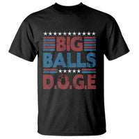 Funny DOGE Big Balls T Shirt Harry Bolz Meme Vintage Stripes