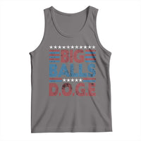 Funny DOGE Big Balls Tank Top Harry Bolz Meme Vintage Stripes