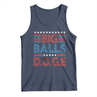 Funny DOGE Big Balls Tank Top Harry Bolz Meme Vintage Stripes