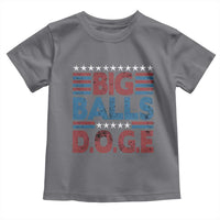 Funny DOGE Big Balls Toddler T Shirt Harry Bolz Meme Vintage Stripes