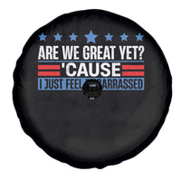Funny Are We Great Yet Cause I Just Feel Embarrassed Spare Tire Cover Vintage Star