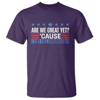 Funny Are We Great Yet Cause I Just Feel Embarrassed T Shirt Vintage Star