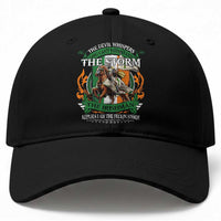 Irish Pride Baseball Cap The Devil Whispers You Can't Withstand The Storm The Irishman Replies