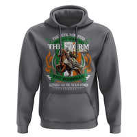 Irish Pride Hoodie The Devil Whispers You Can't Withstand The Storm The Irishman Replies